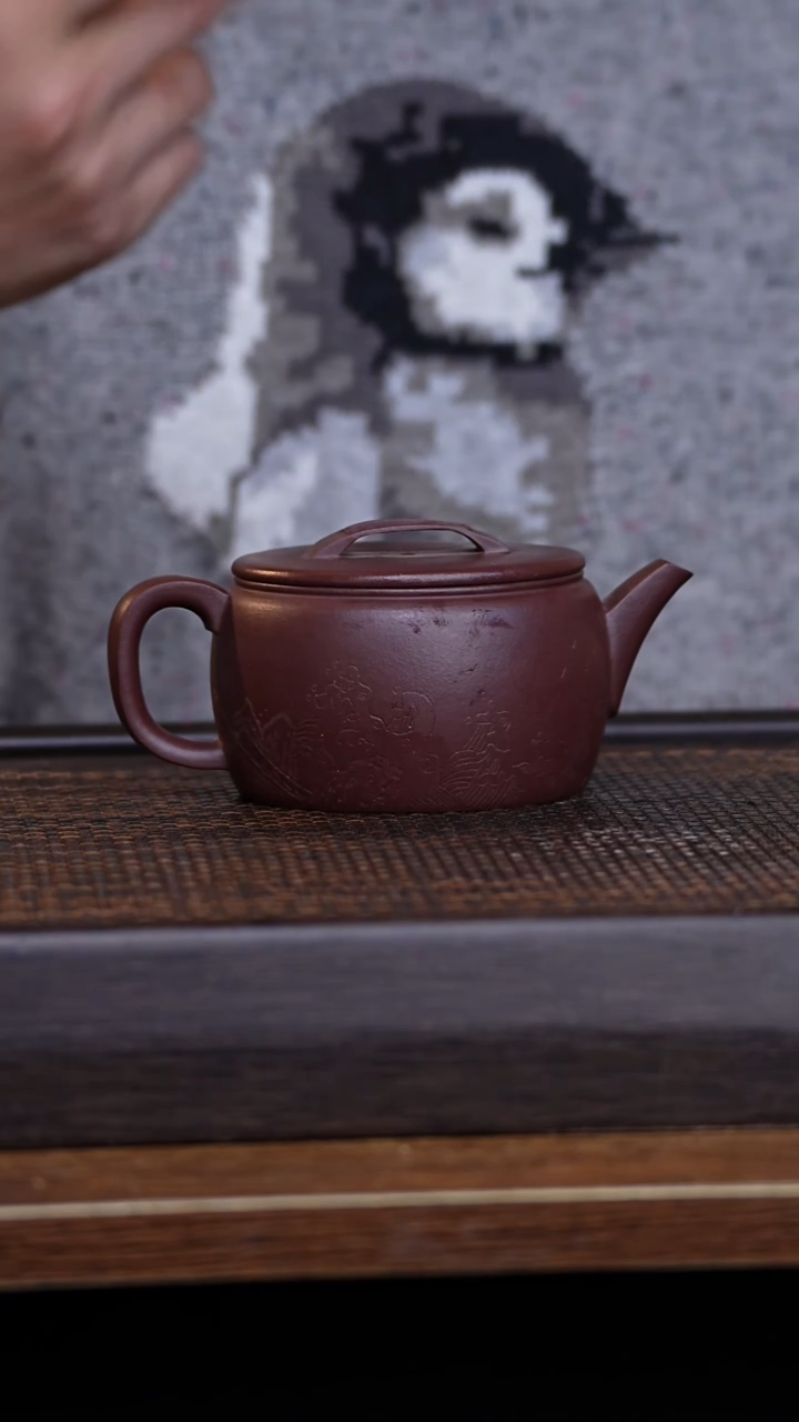 茶壶紫砂宜兴手工原矿紫砂壶001