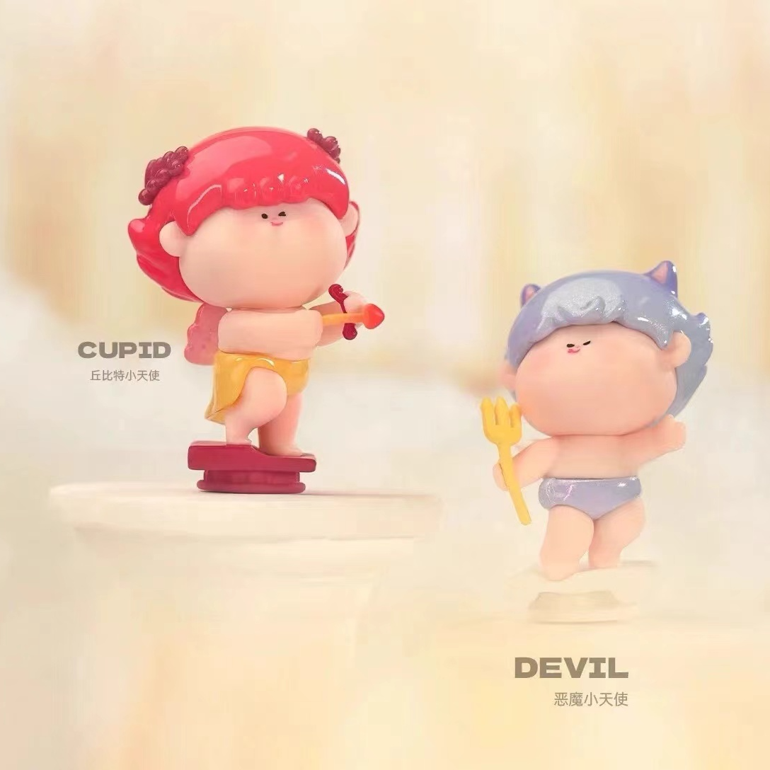 【拆盒】阿玛莉莉丝立柱天使萌粒盲盒