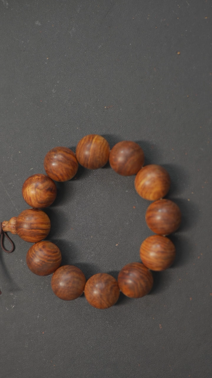 【闪购商品】黄花梨/降香黄檀手串/手链20mm海南黄花梨手串41