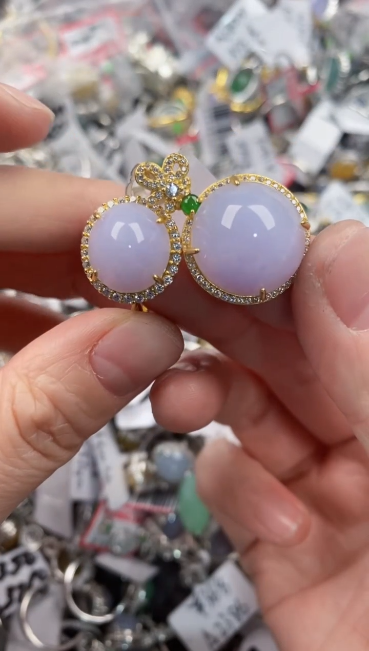 银S925镶嵌戒指翡翠333      5