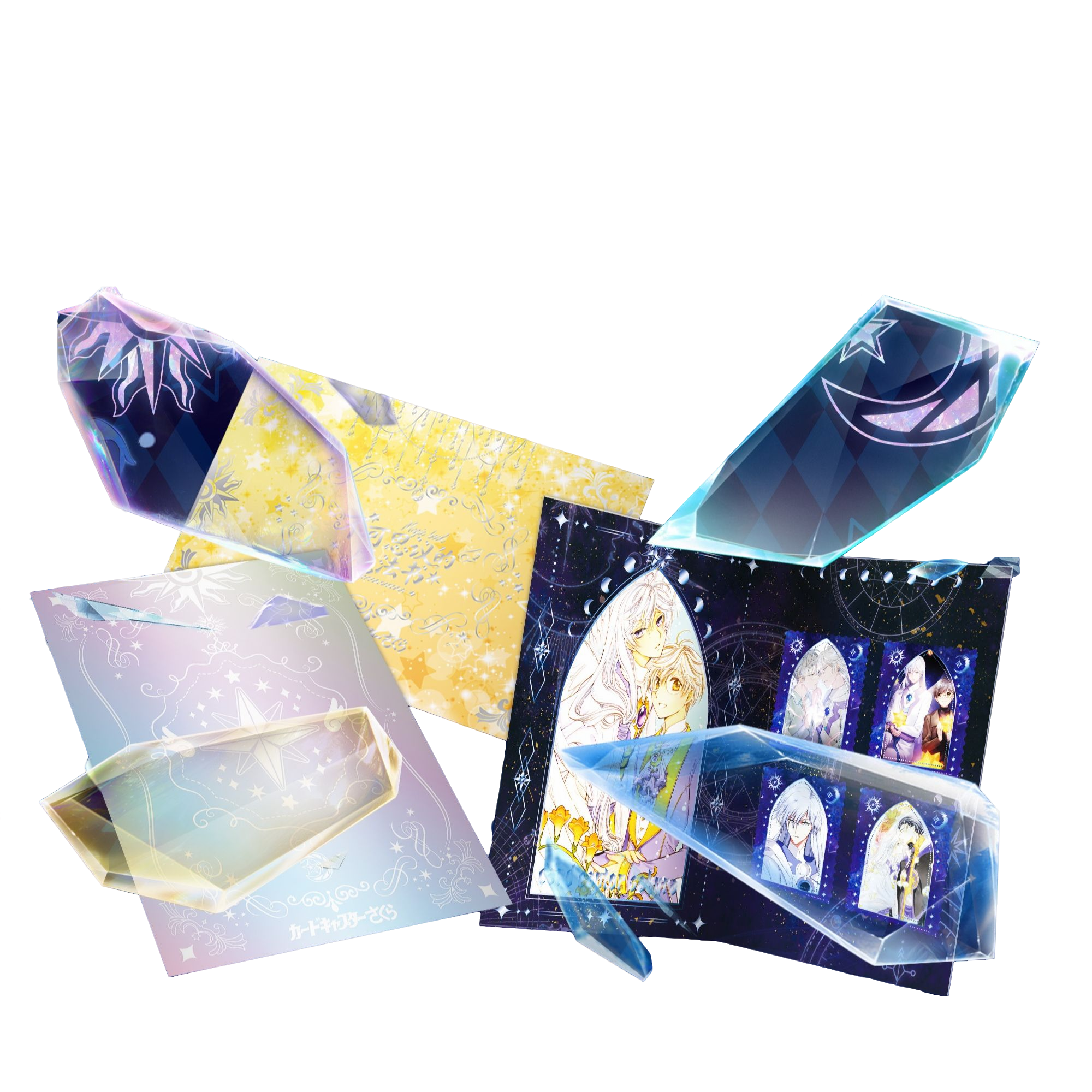 珠【透明+2，25周年+3】魔轨文创魔卡少女樱邮票第一弹（代拆）