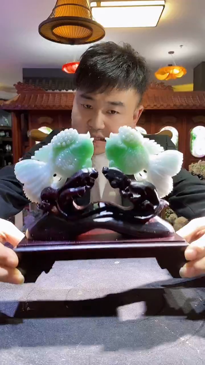 未镶嵌定制翡翠03/1115/W/年年有余