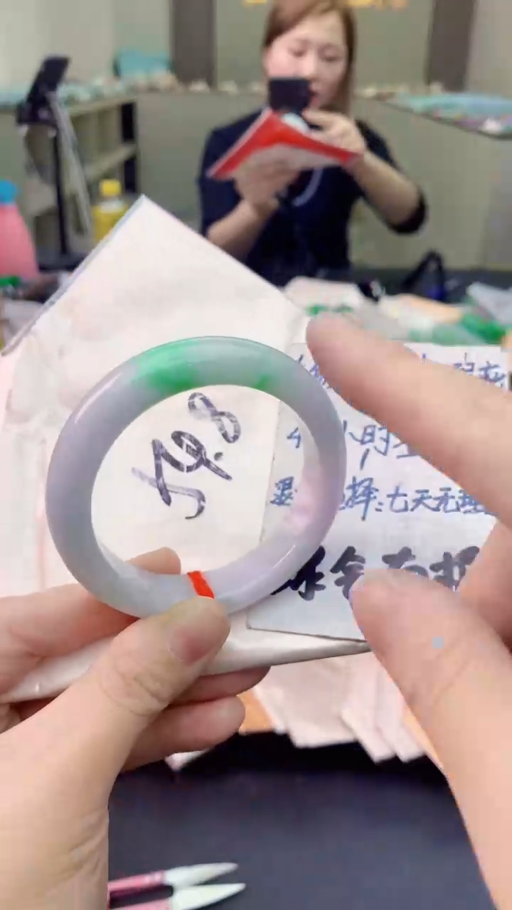 翡翠未镶嵌手镯0733493270