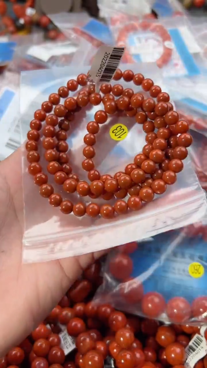 【闪购商品】南红玛瑙手串未镶嵌7+