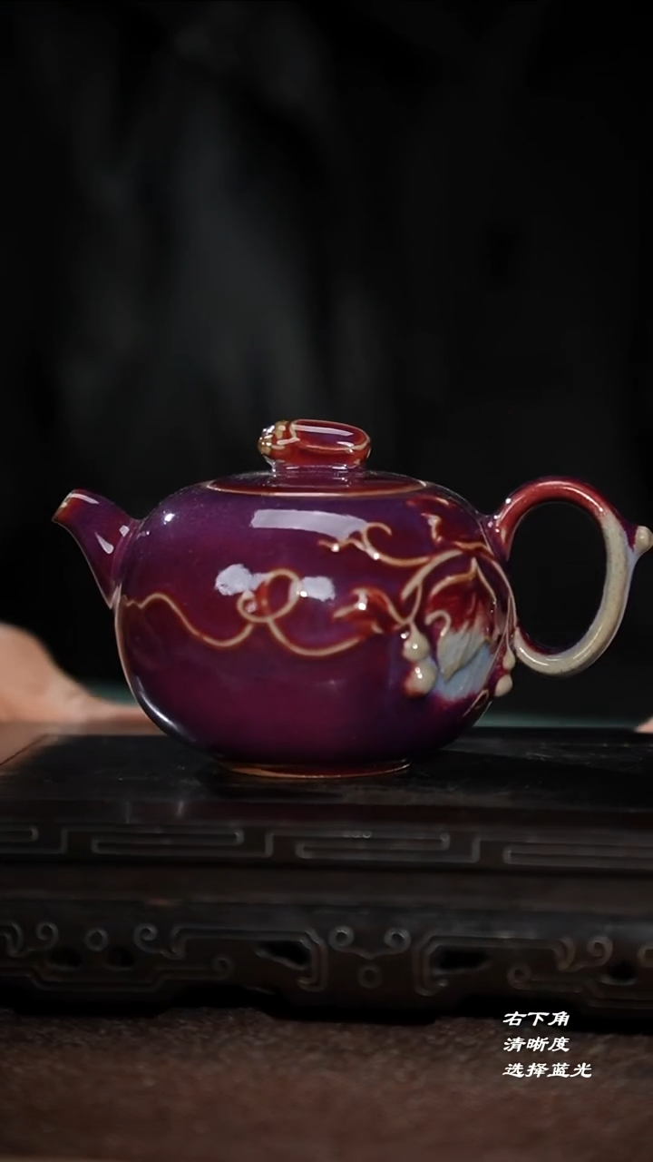 203-1福寿绵绵壶（星航大师作品）