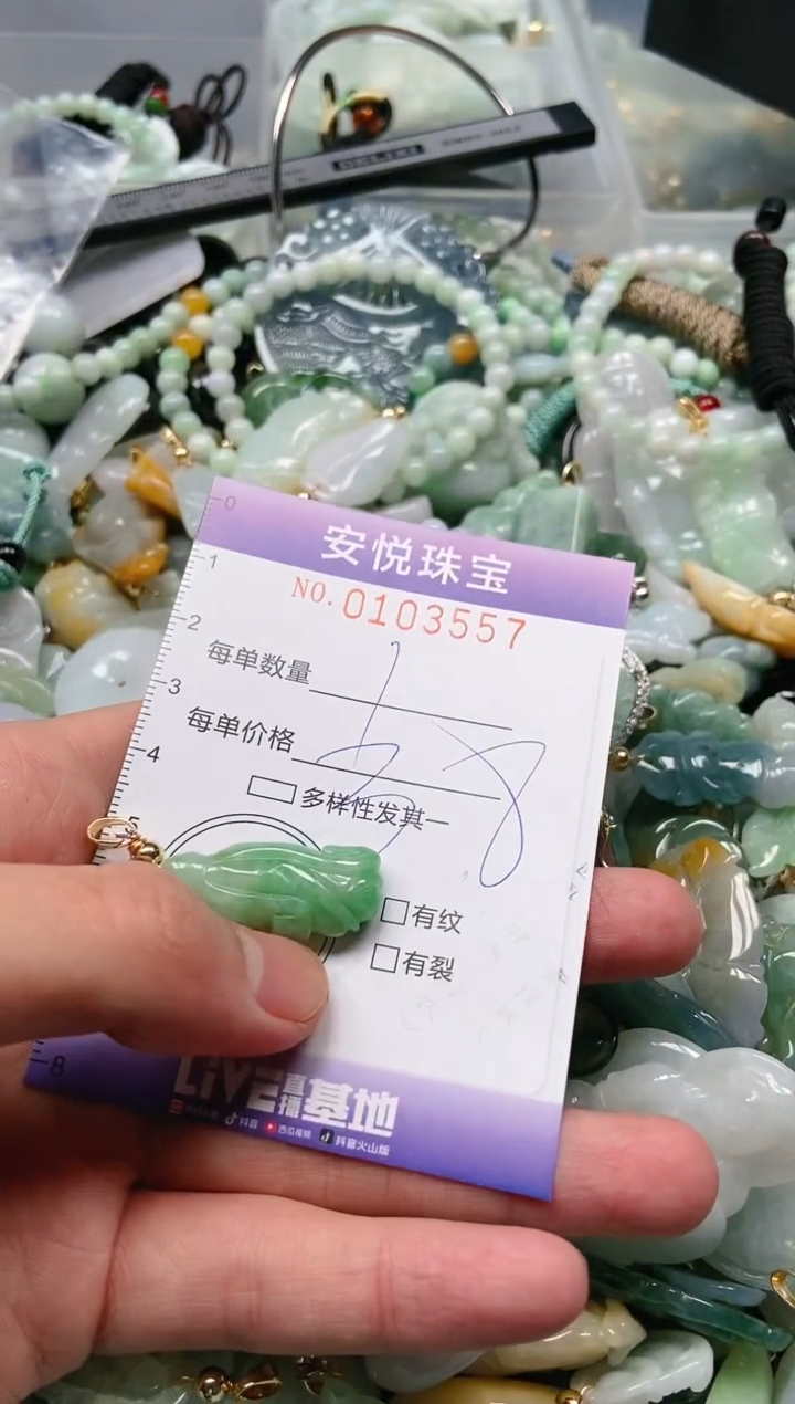 【闪购商品】翡翠颈饰未镶嵌闪购0103557