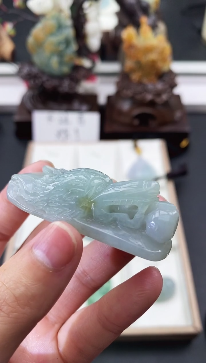 颈饰未镶嵌翡翠天然缅甸A货翡翠