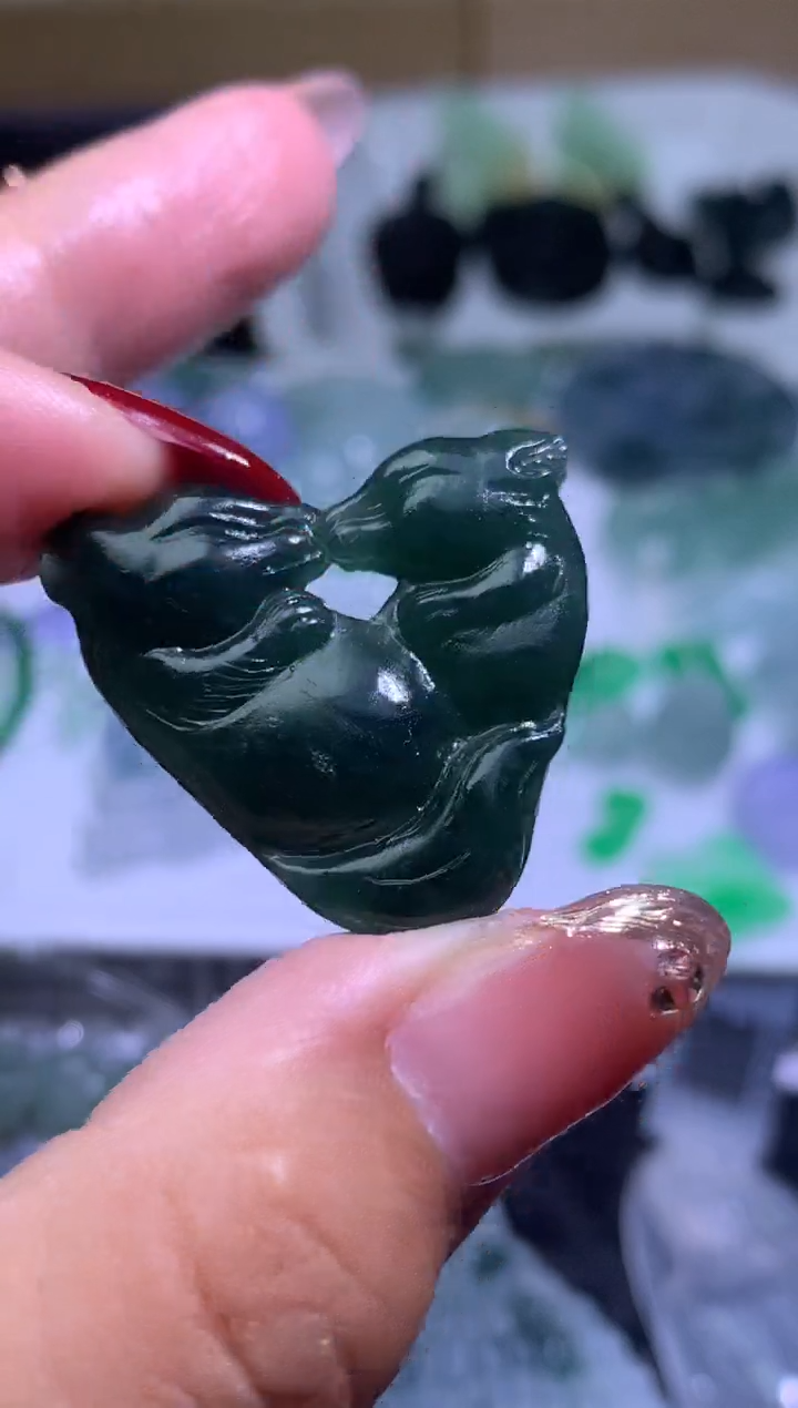 【闪购商品】定制翡翠未镶嵌毛货