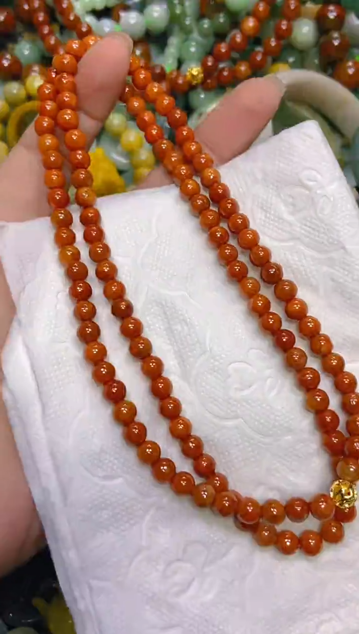 颈饰未镶嵌翡翠6MM