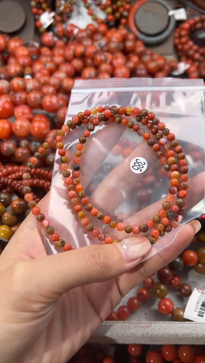 未镶嵌手串南红玛瑙4+