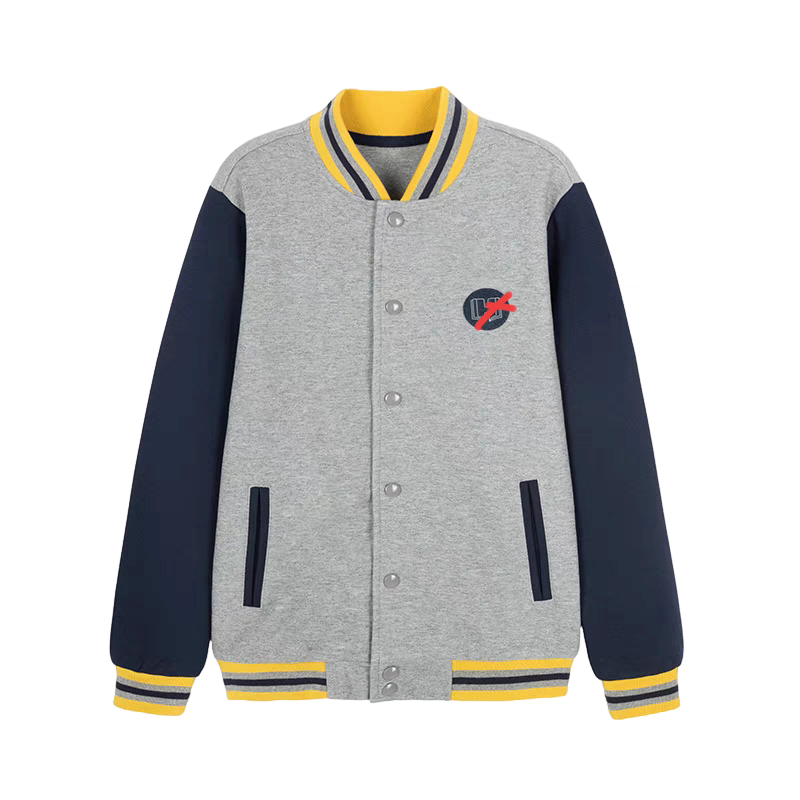 h2下深灰色纯棉外套