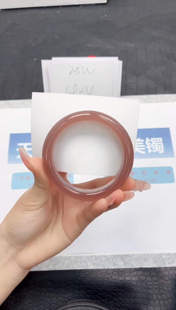 【闪购商品】石英质玉手镯未镶嵌K196-56.7