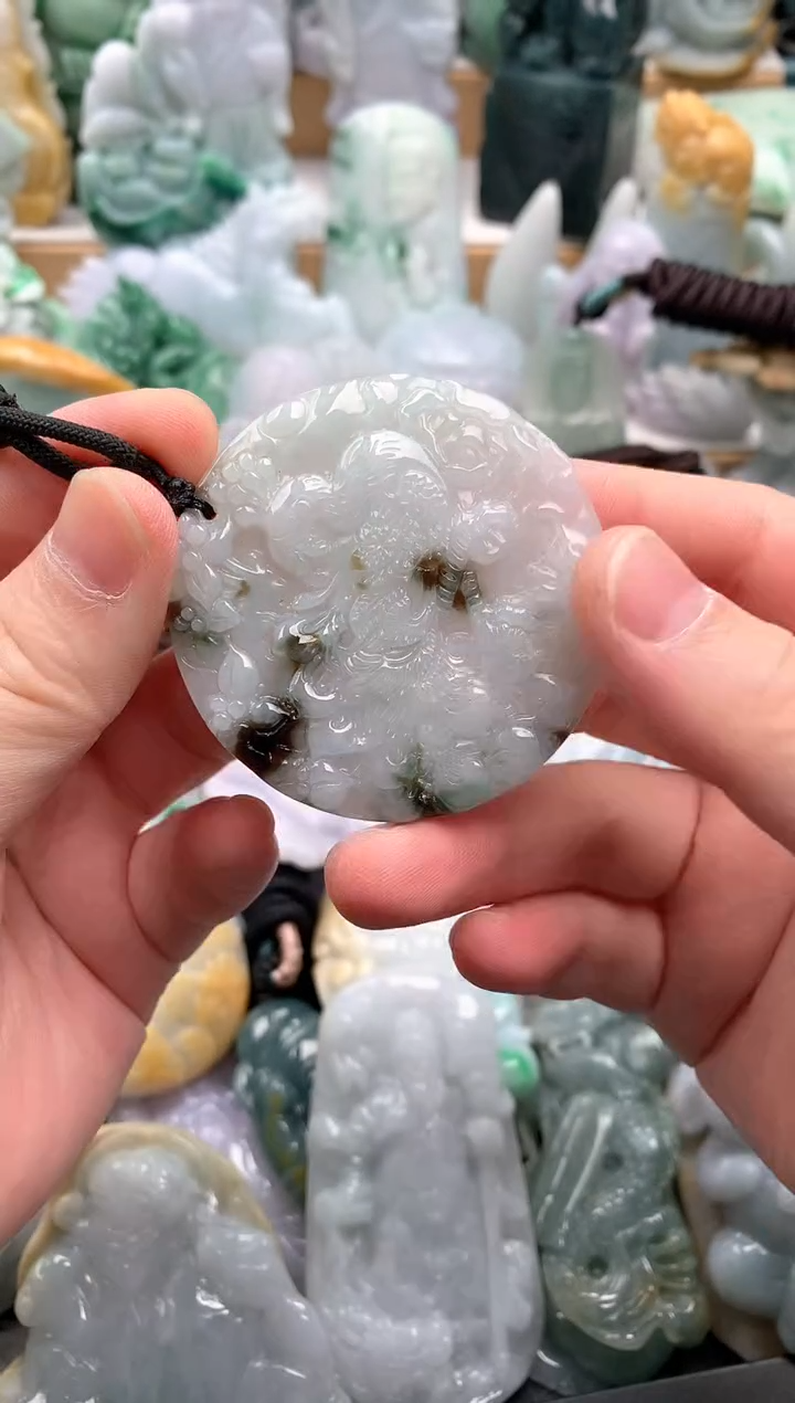 吊坠(不含链)未镶嵌翡翠1