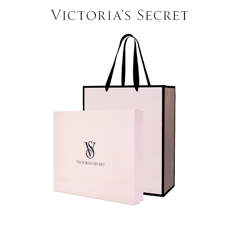 【请勿单拍】【维密·购物礼盒/礼袋】简约时尚精美礼盒购物袋中号大号