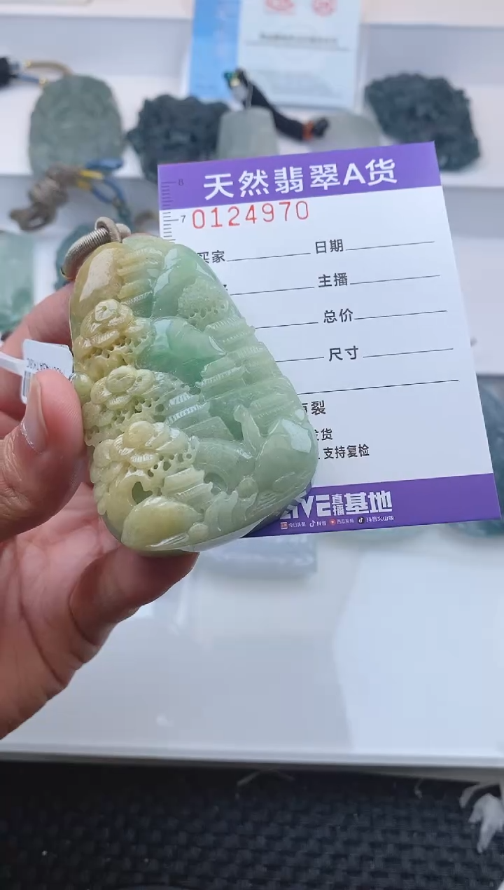 【闪购商品】翡翠颈饰未镶嵌4970.........