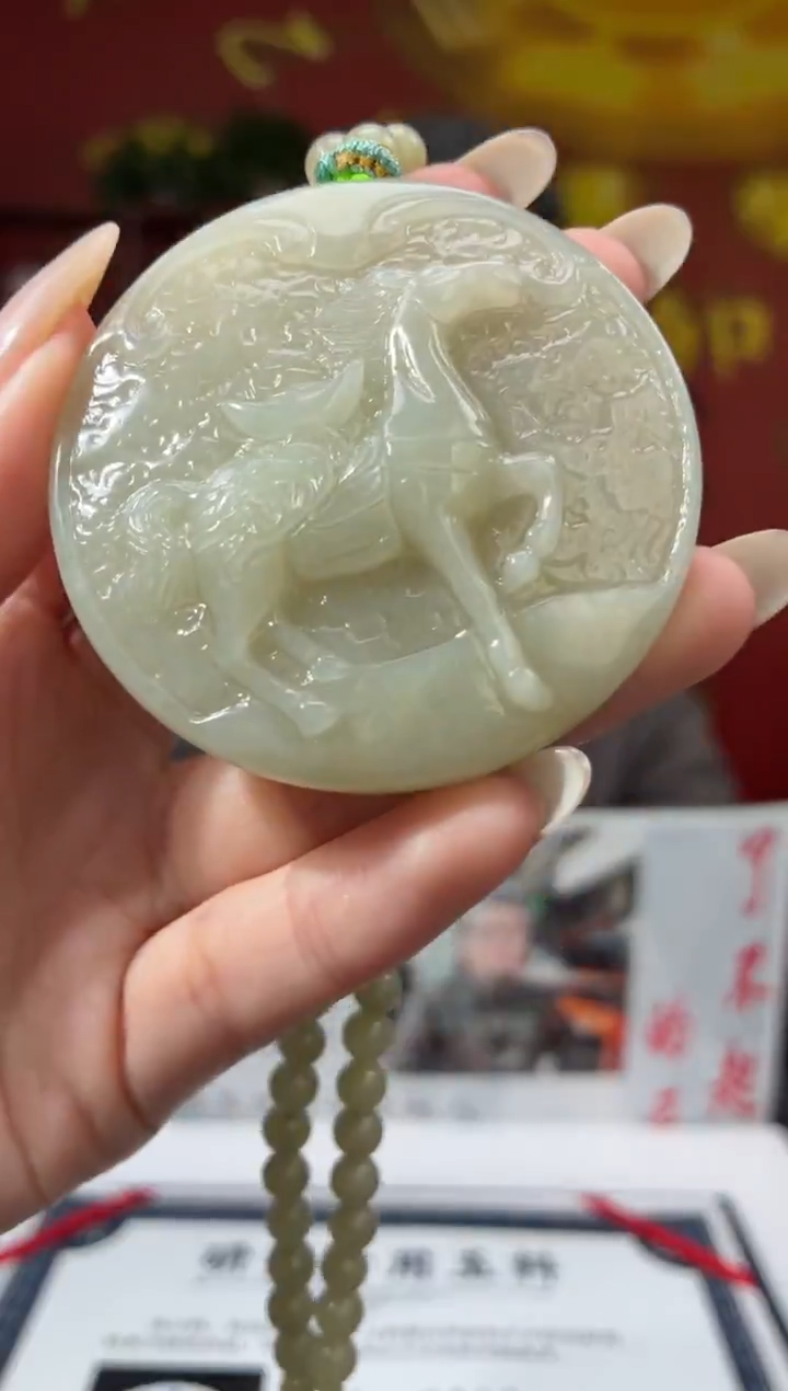 定制和田玉JYF100527和田玉（多样性发其一）