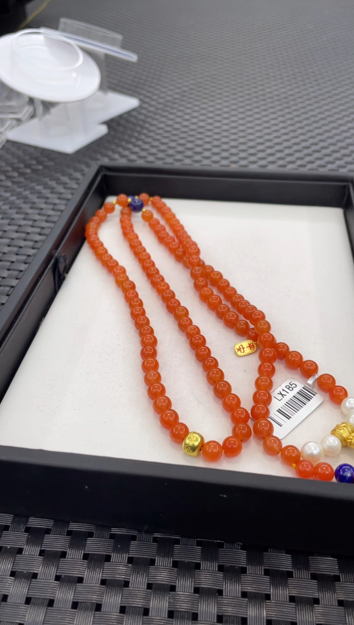 未镶嵌108颗南红玛瑙（多样性发一件）LX185