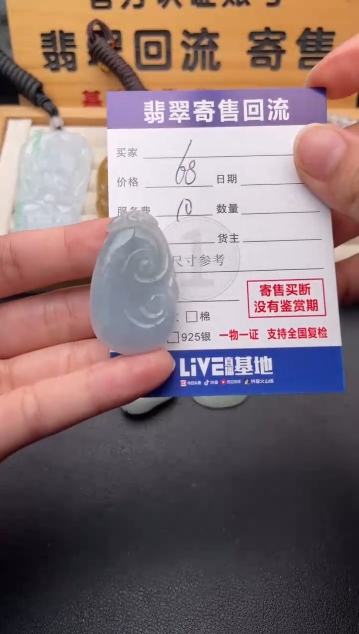 颈饰未镶嵌翡翠10147191