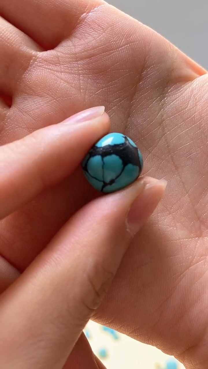 【闪购商品】绿松石珠子未镶嵌绿松石珠子（夏 专拍）