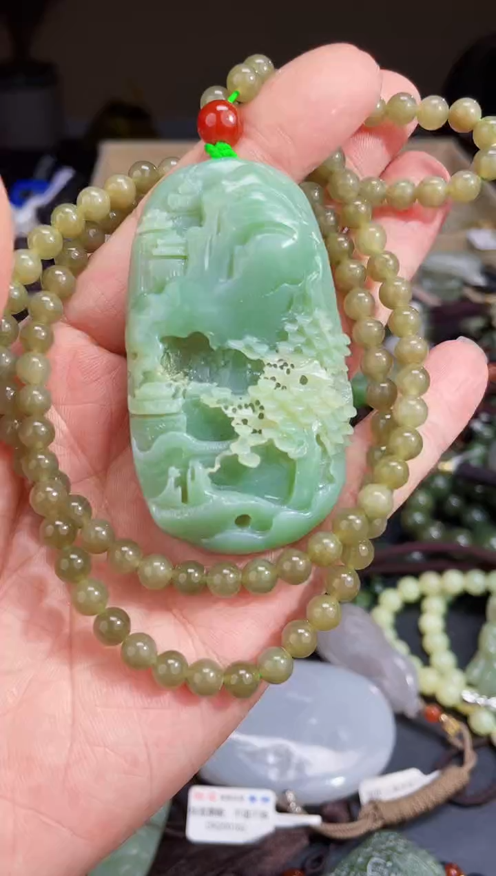 【闪购商品】和田玉挂件未镶嵌拍一发一