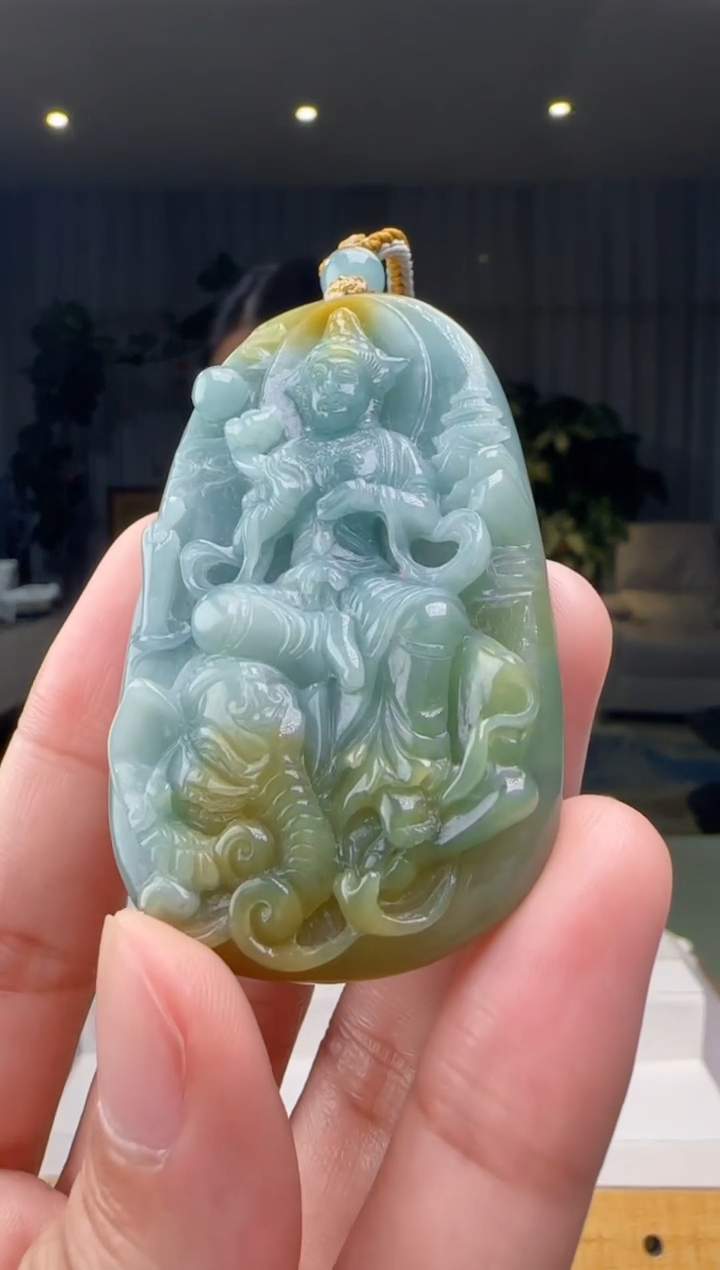 【闪购商品】翡翠吊坠(不含链)未镶嵌XM@@960Q3J11354