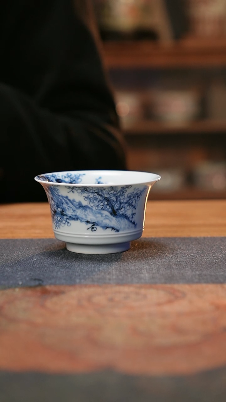 【闪购商品】康亭守艺有余系列：鳜鱼戏梅影马蹄杯