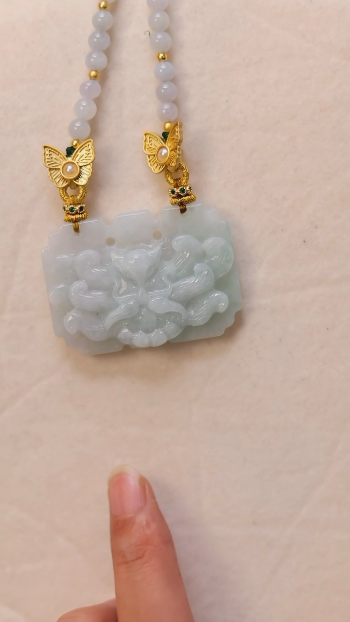 【闪购商品】翡翠颈饰未镶嵌24小时内发货质保A货