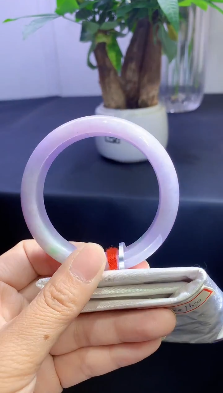 未镶嵌手镯翡翠强推！翡翠手镯圈口55.6-t150