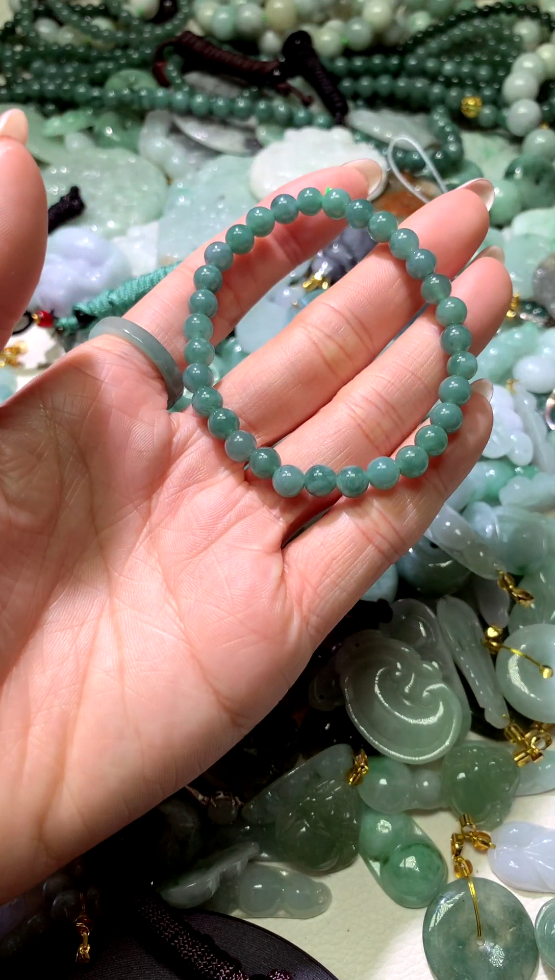 吊坠(不含链)未镶嵌翡翠1