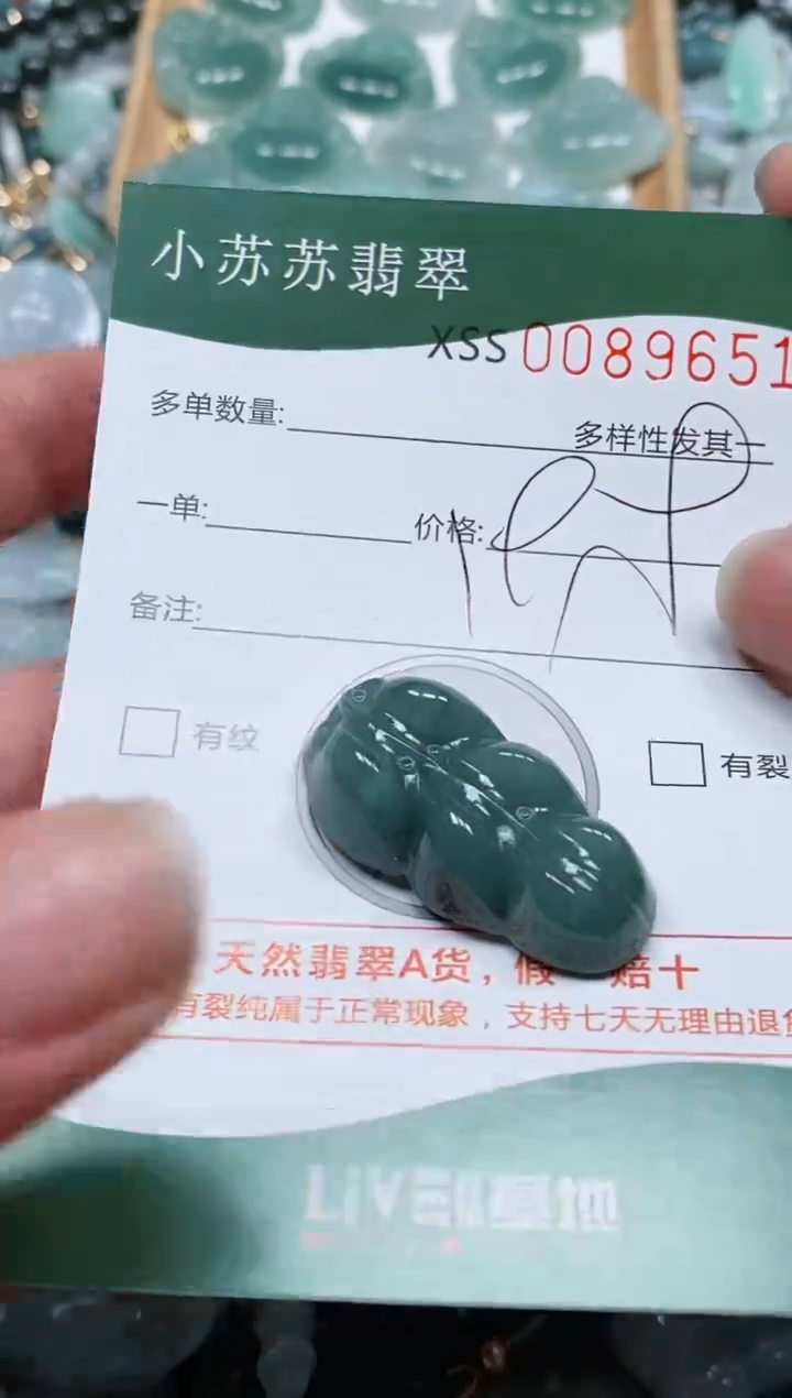 【闪购商品】翡翠颈饰未镶嵌闪购商品0089651