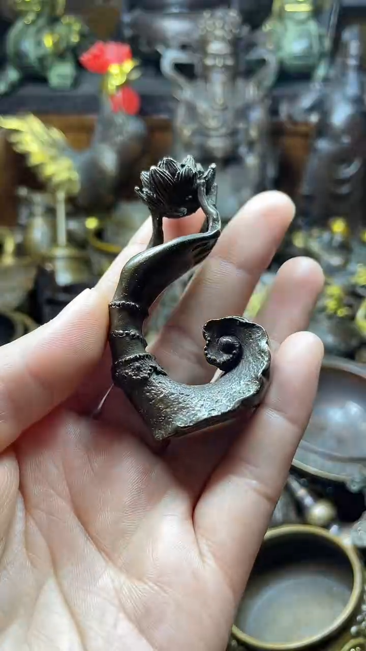 闪购链接，点击下单，有运费险，铜摆件