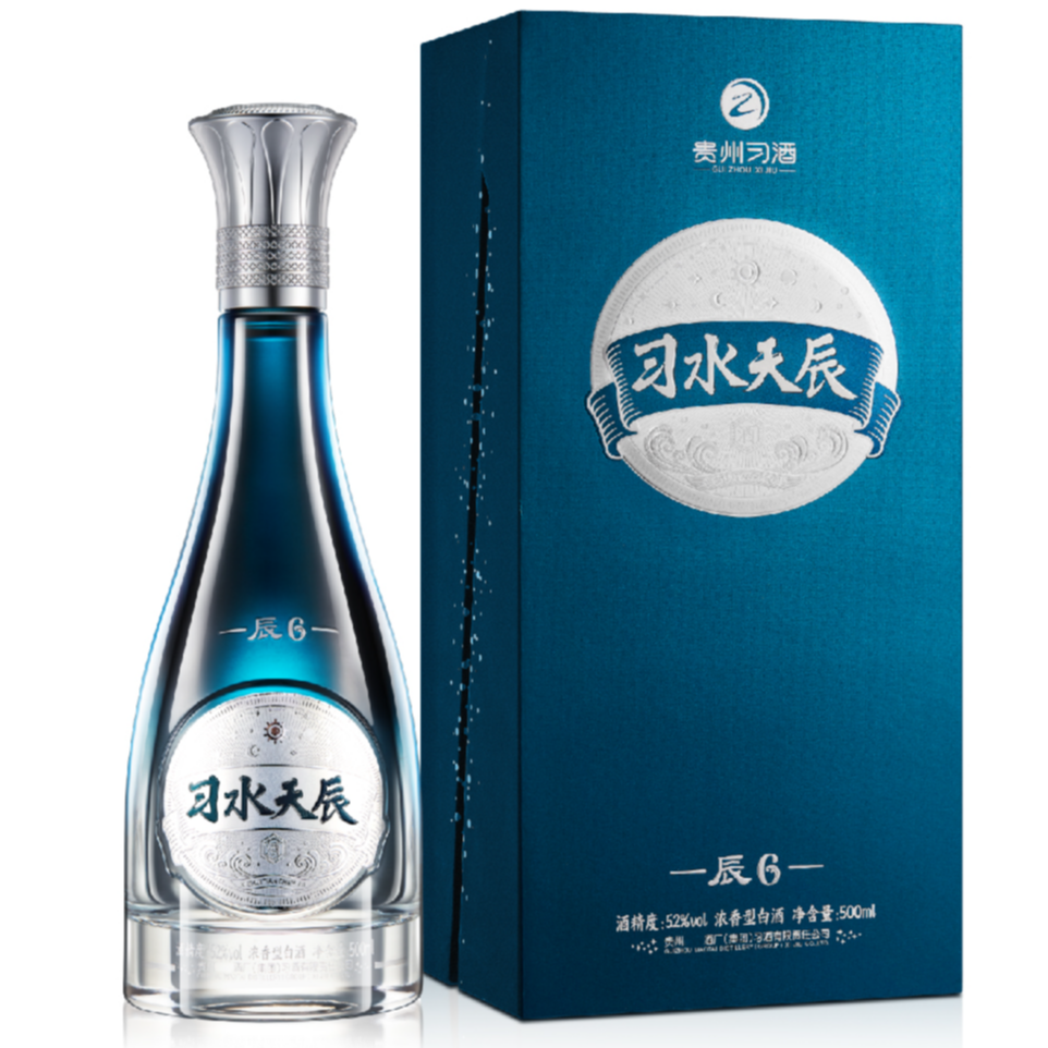 习酒习水天辰 辰6 （单瓶） 浓香型 2023年产（达人专属）52度500ml