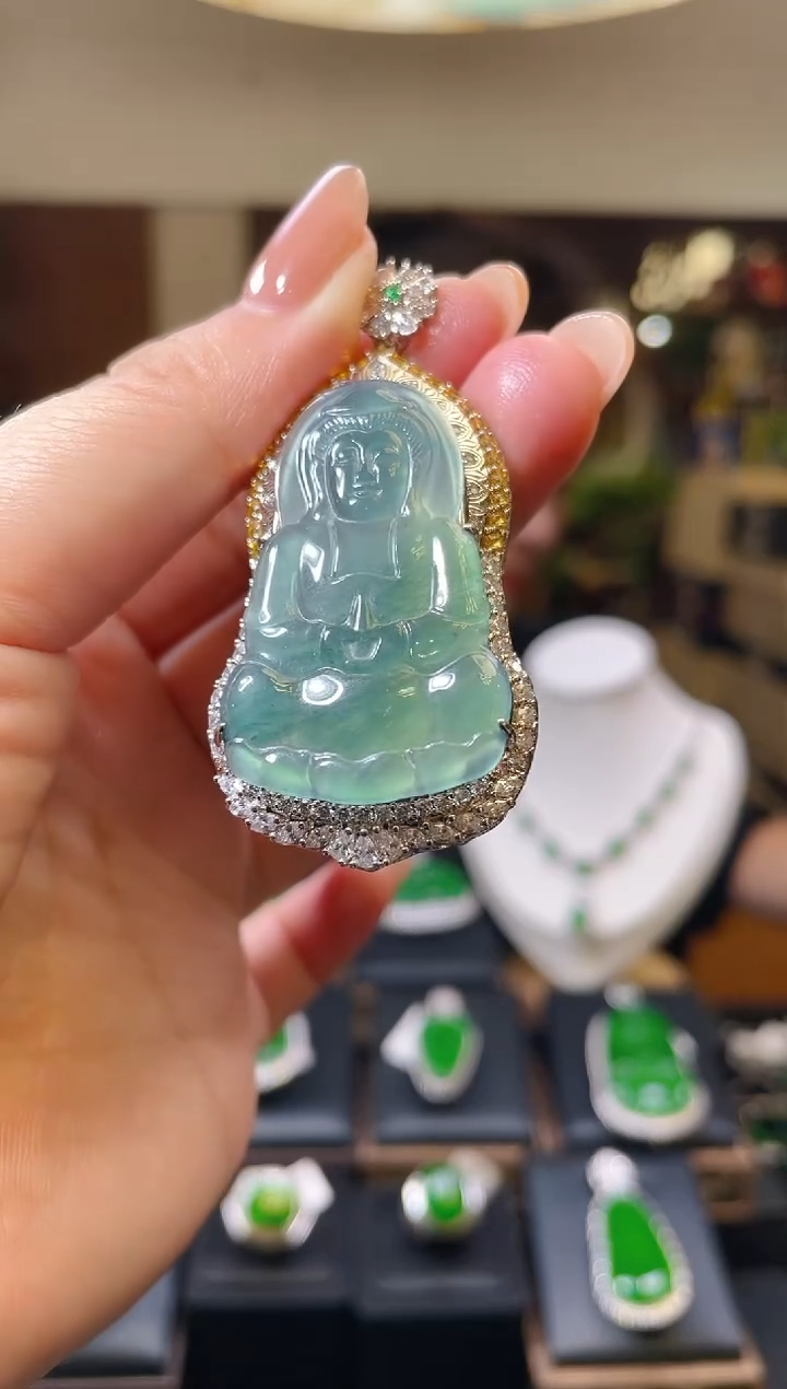 【闪购商品】翡翠吊坠(不含链)未镶嵌多样性发其一