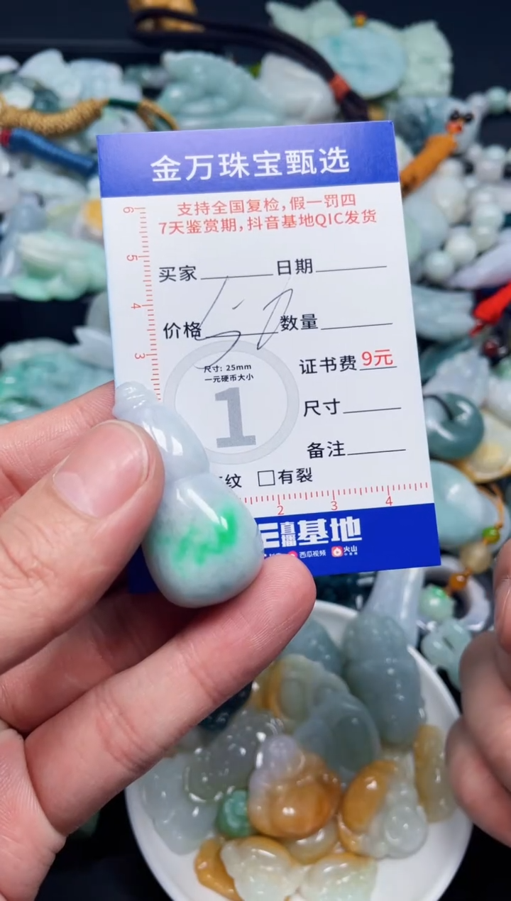 【闪购商品】翡翠项圈未镶嵌天然翡翠a货