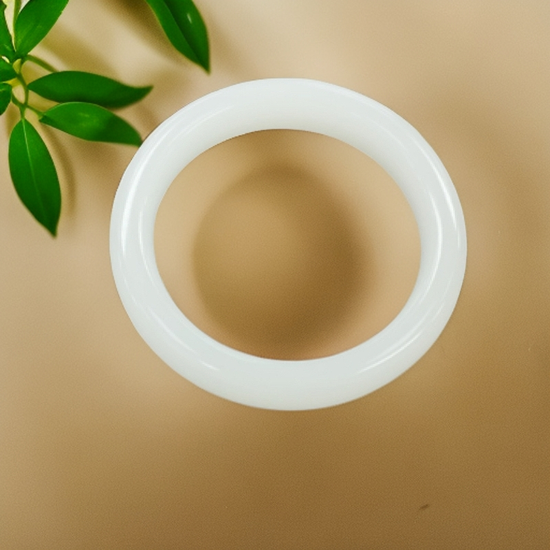 新人仅限一单牛奶白正宽手镯多样性发一