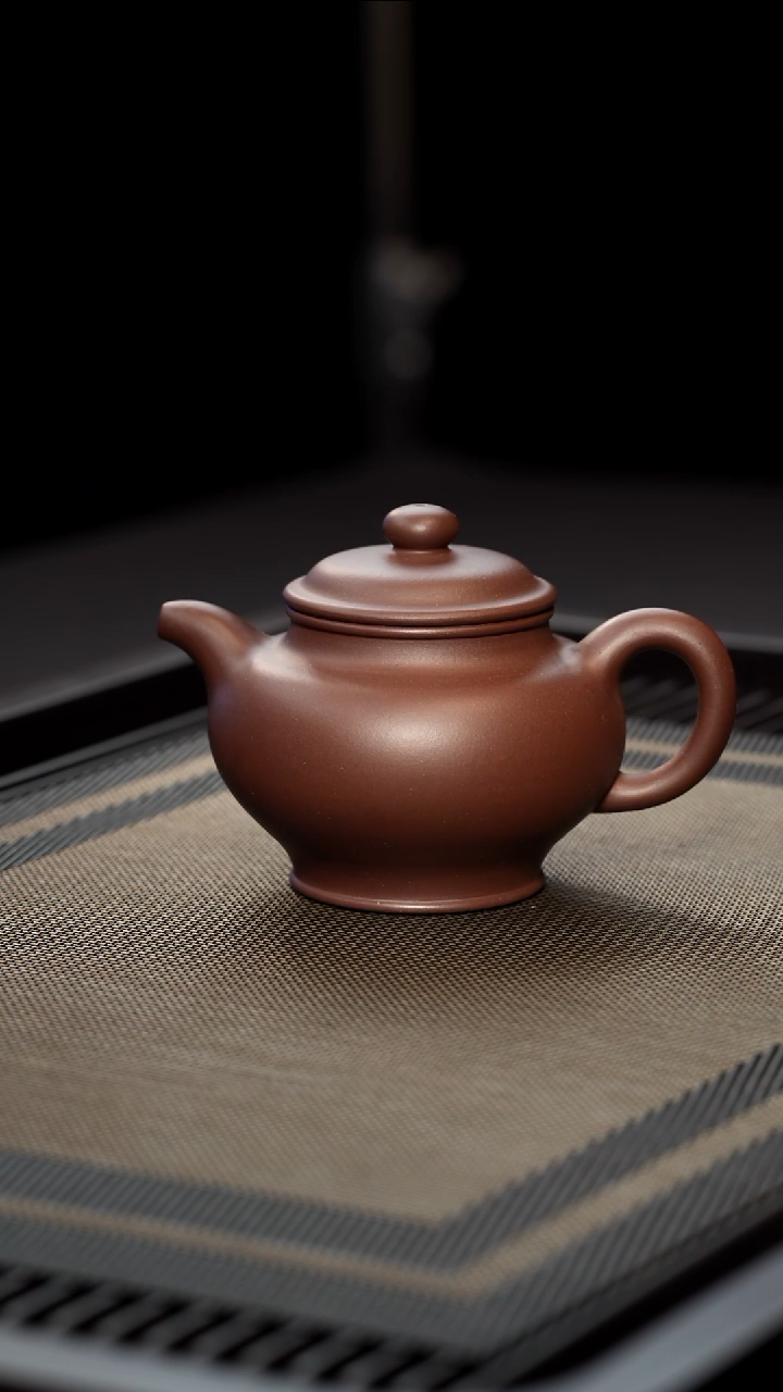 茶壶紫砂全手工紫泥掇只