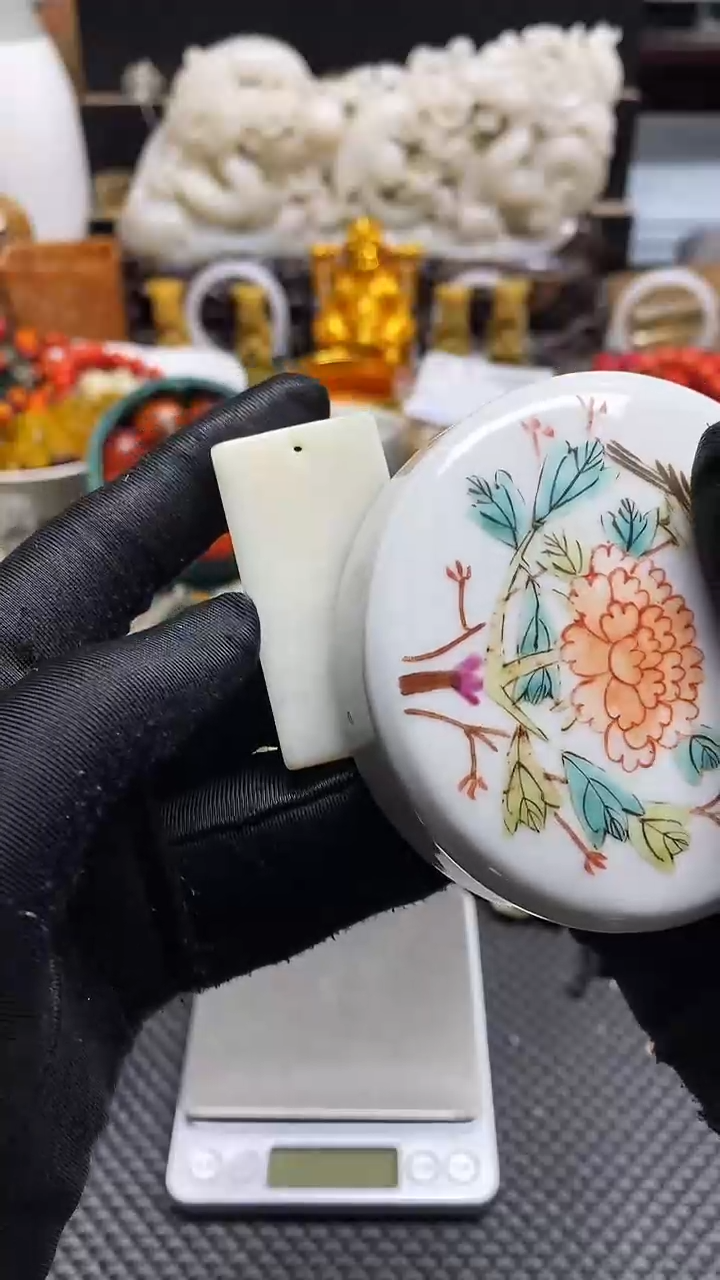 【闪购商品】瓷片瓷器瓷片 摆件1个