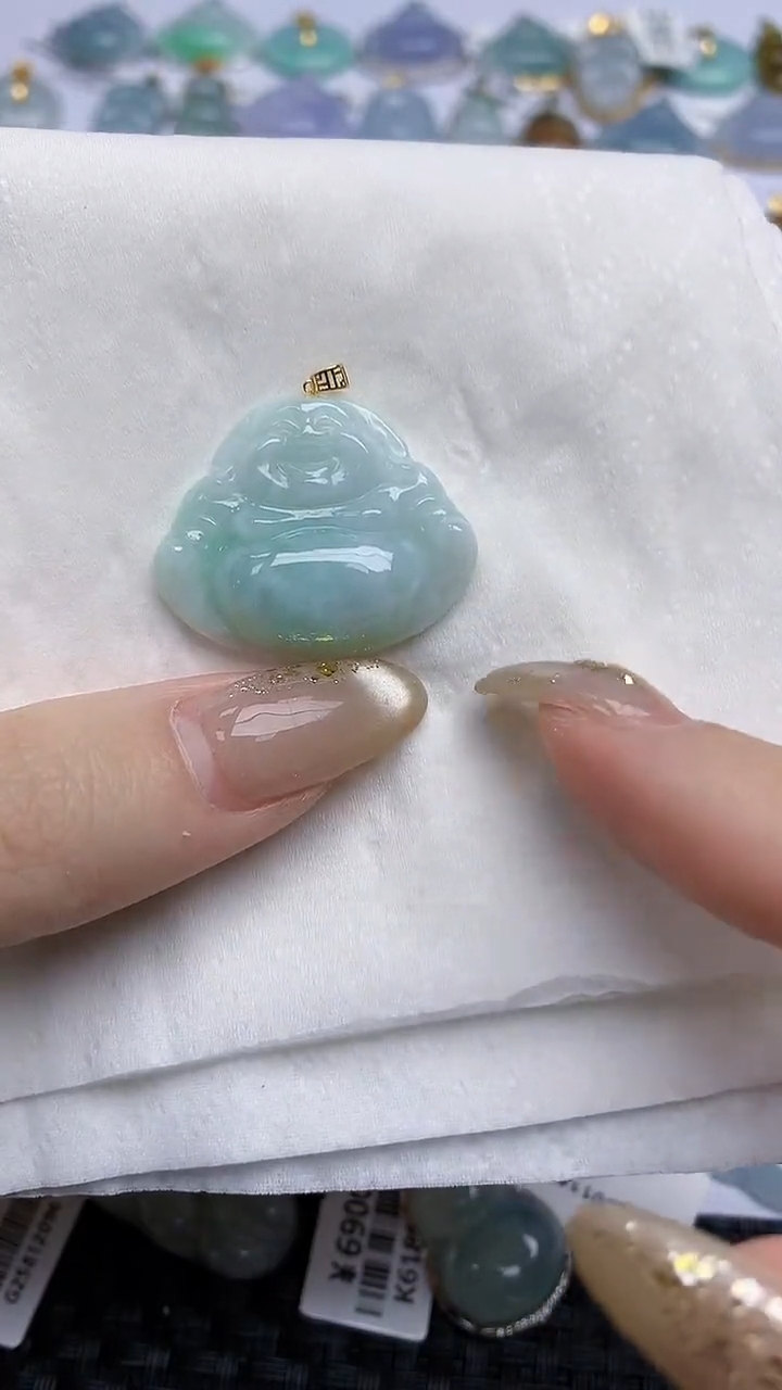 【闪购商品】翡翠颈饰未镶嵌天然翡翠A货