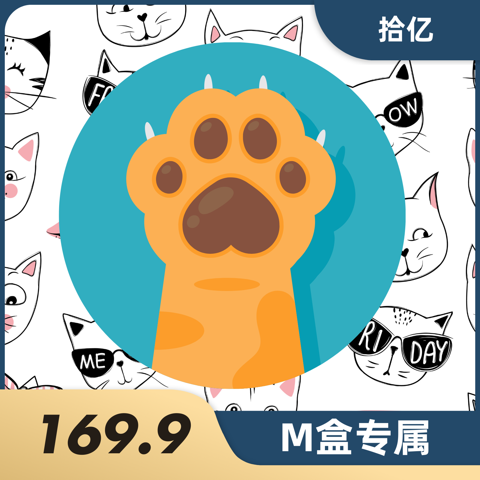 拾亿【M盒专场】169.9g冻干零食罐头餐盒等