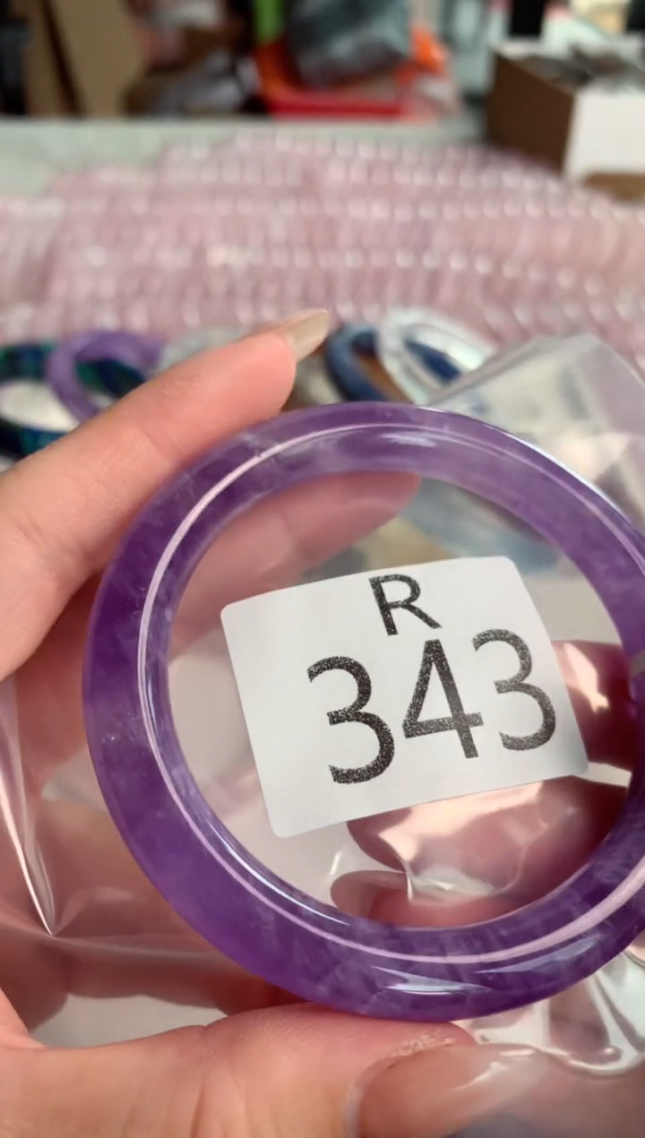 水晶珠宝半成品未镶嵌?****尧水晶手镯343-57