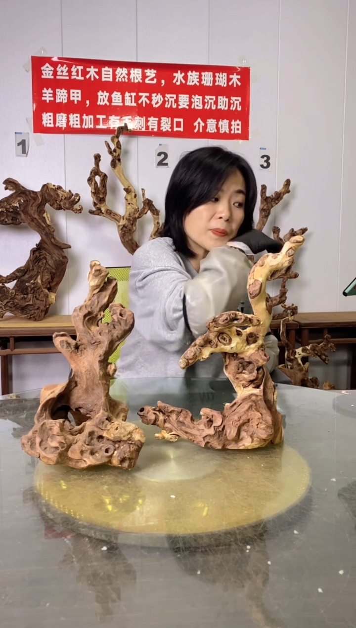 【闪购商品】木29枯树摆件 粗磨粗加工半成品 毛料2