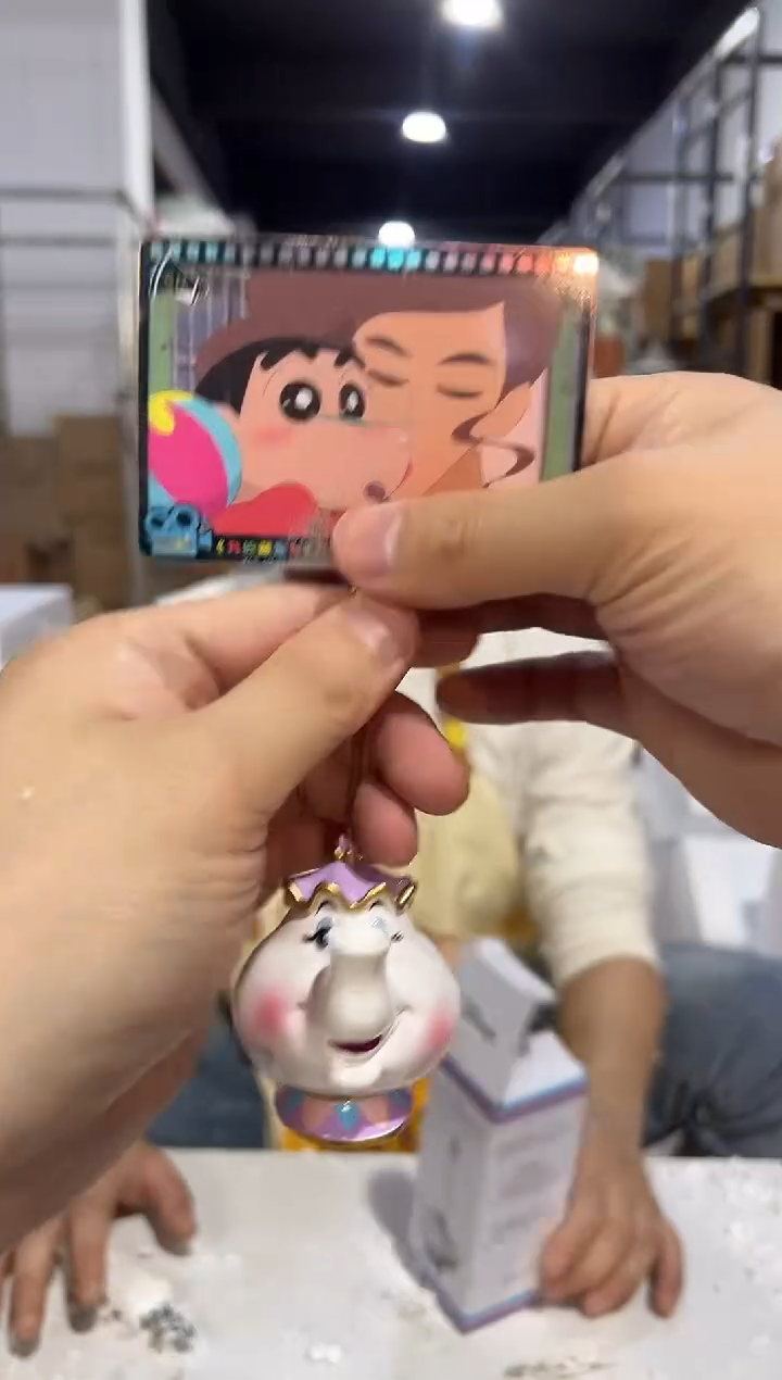 瓷片原盒茶壶太太名片夹