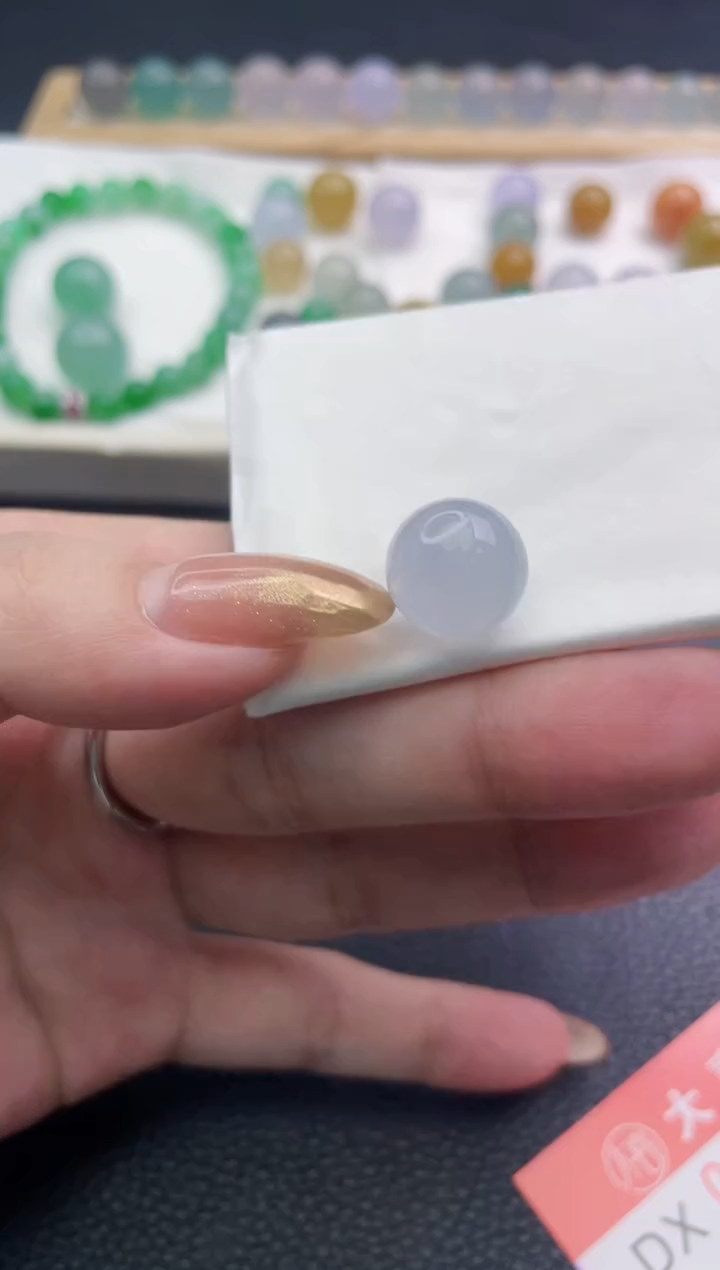 未镶嵌定制翡翠@**?珠子