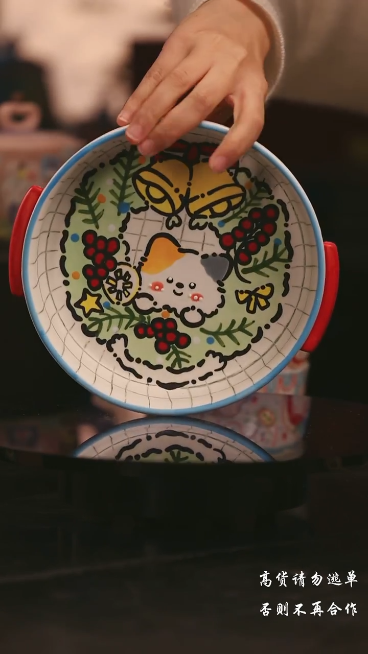 陶瓷景德镇可爱设计师款陶瓷