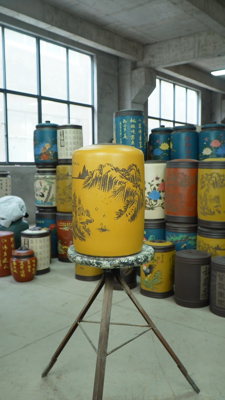 【闪购商品】紫砂茶叶罐 茶叶罐