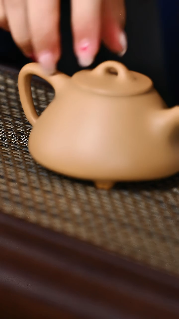 【闪购商品】紫砂茶壶李方子冶小石瓢共生段泥170CC