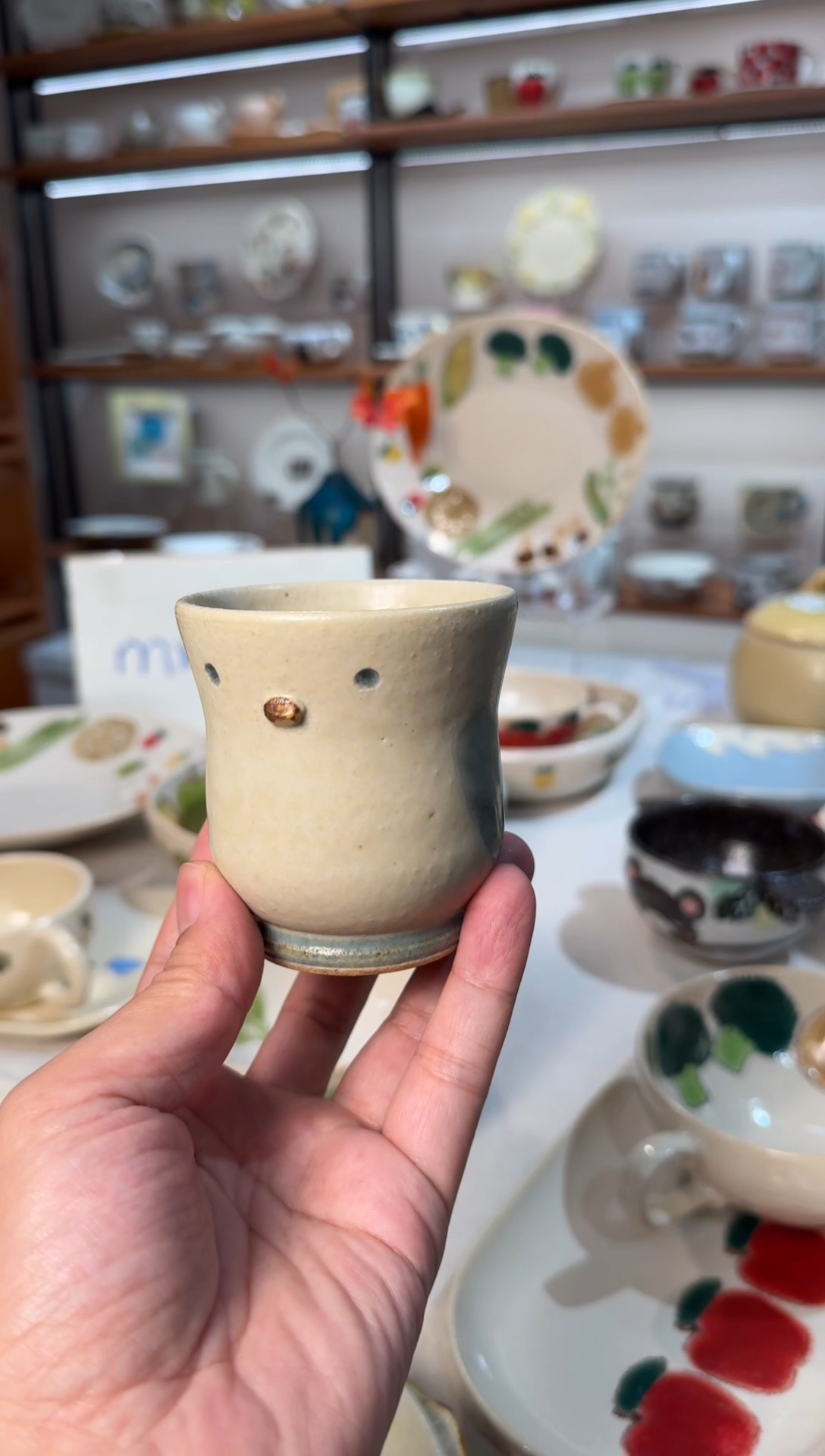 陶日本作家手作器物大关信一手握