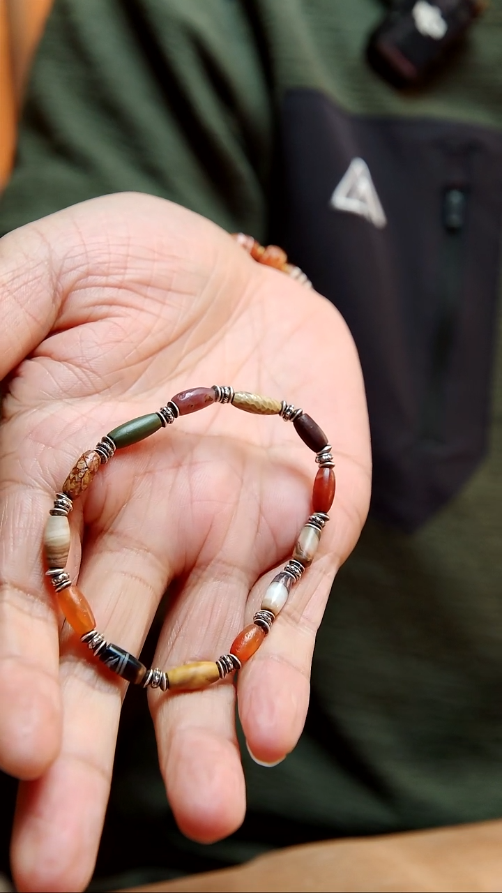 木手串好***贝到代河谷单圈手串