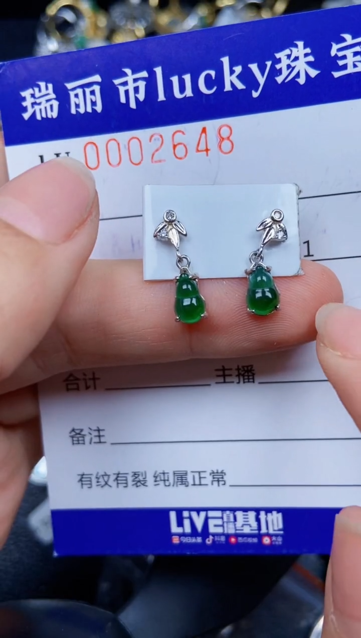 【闪购商品】翡翠颈饰银S925镶嵌2648