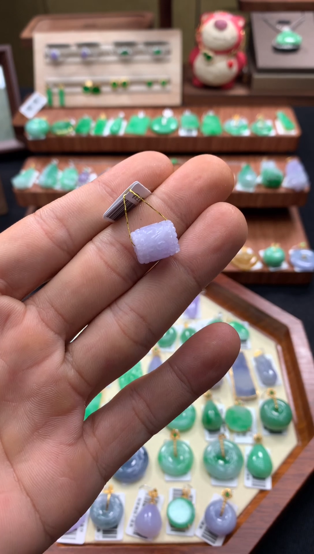 吊坠(不含链)未镶嵌翡翠路路通